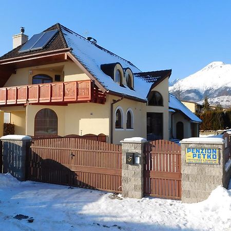 Penzion Petko Wysokie Tatry Zewnętrze zdjęcie