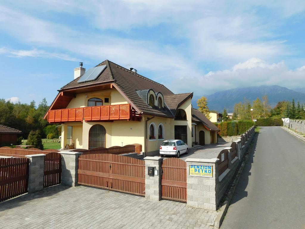 Penzion Petko Wysokie Tatry Zewnętrze zdjęcie
