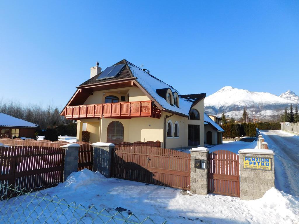 Penzion Petko Wysokie Tatry Zewnętrze zdjęcie